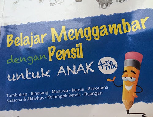 buku Kitab belajar menggambar dan Belajar menggambar dengan pensil